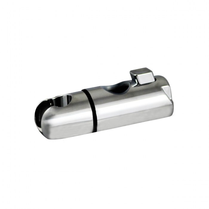 FORENO. Push Button Adjuster/Hook for 25mm shower rails (FORPT103)