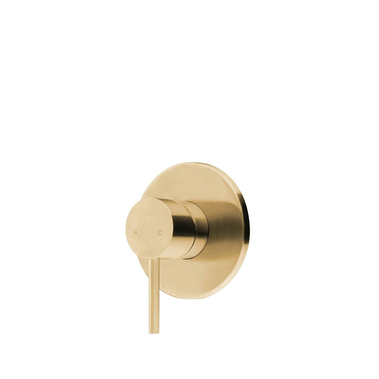 LE TAP MINIMO II Shower Mixer - Brushed Brass (PVD)