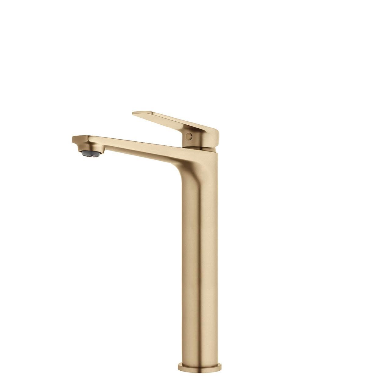 FORENO NORTH High Rise Basin Mixer | Brushed Brass (NRT22LFBB)