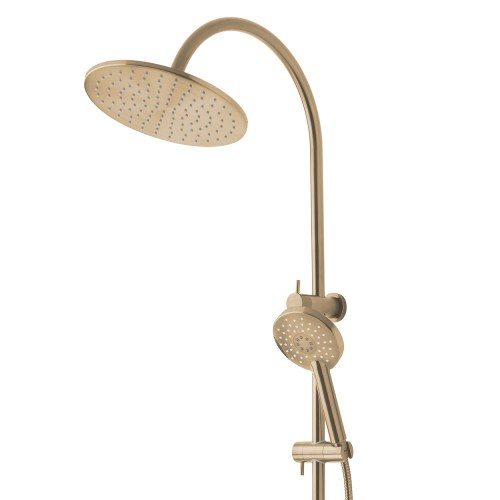 Foreno NRT73RBB North Double Head Slide Shower Brushed Brass
