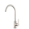 FORENO PURITY Gooseneck Sink Mixer | Stainless Steel (PUR014)