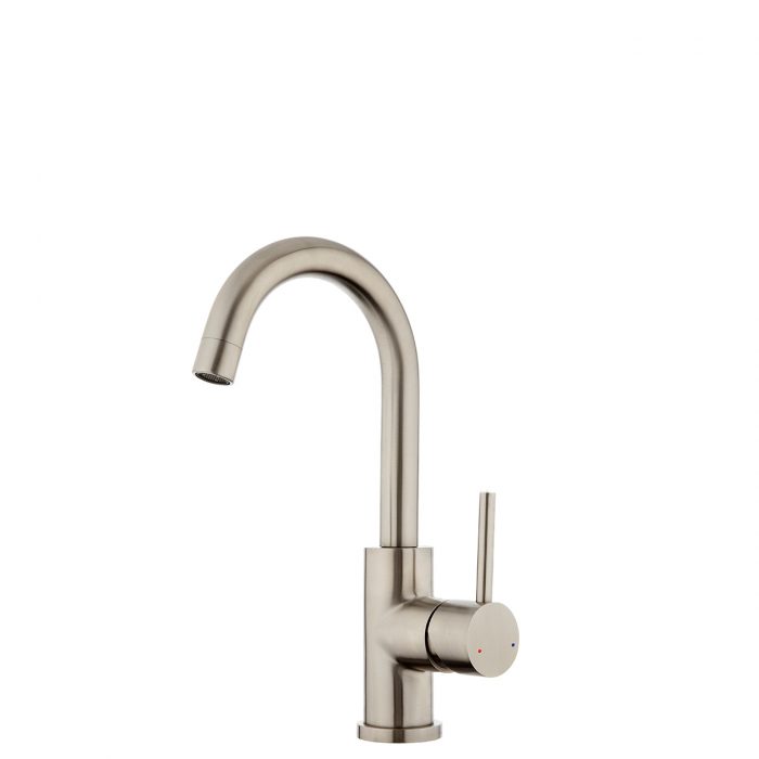 FORENO PURITY Minimal Basin Mixer | Stainless Steel (PUR021)