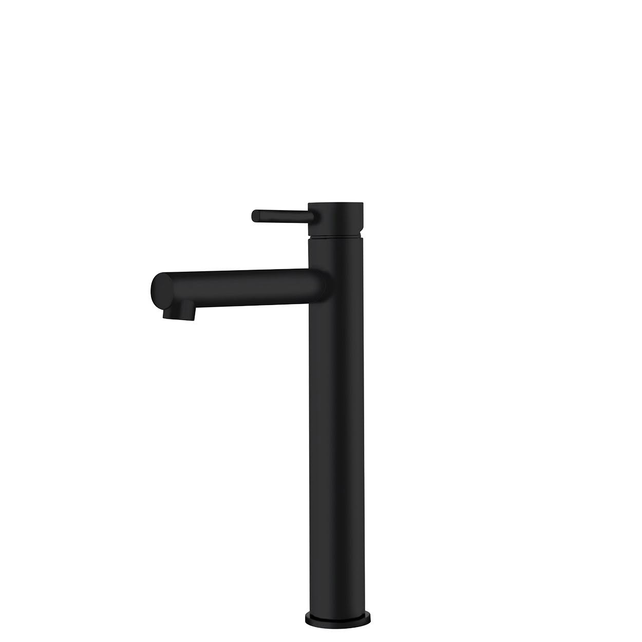 REEF Basin Mixer - High Rise - Matte Black