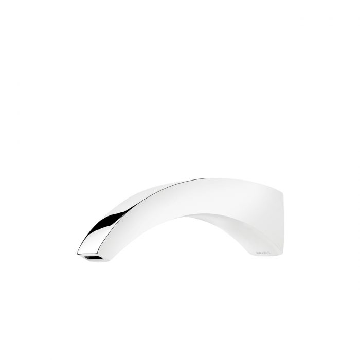 FORENO SOLITAIRE Bath Spout | White/Chrome (SLT051)
