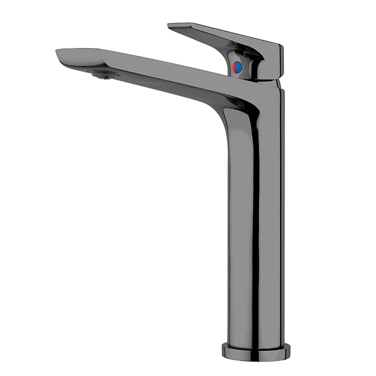 FORENO SOLITAIRE Sink Mixer | Mirrored Black (SLT011MB)