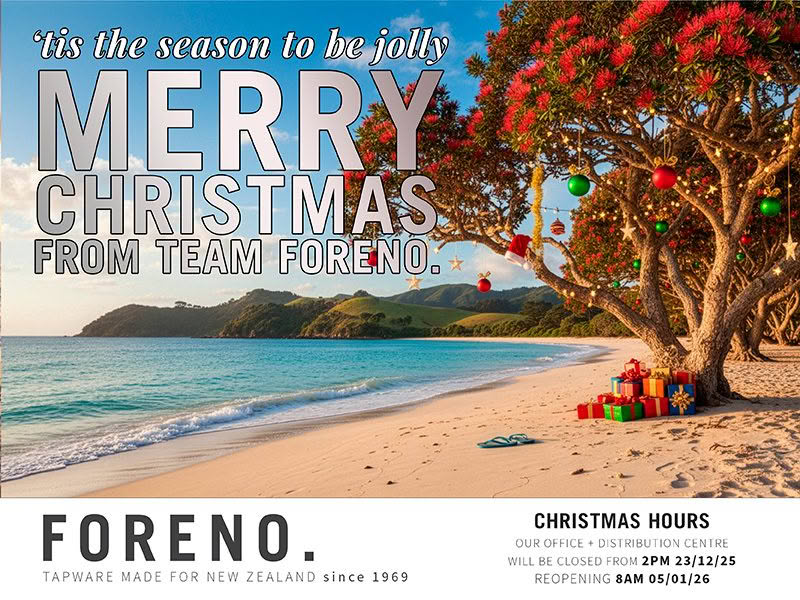 Merry Chritsmas from Foreno Tapware